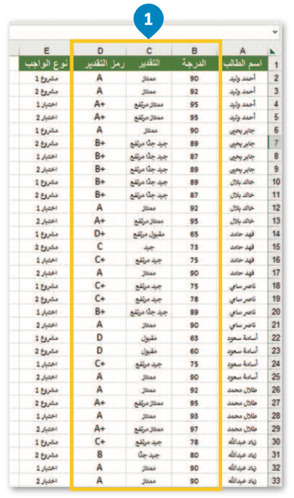 مهارات متقدمة في مايكروسوفت إكسل 