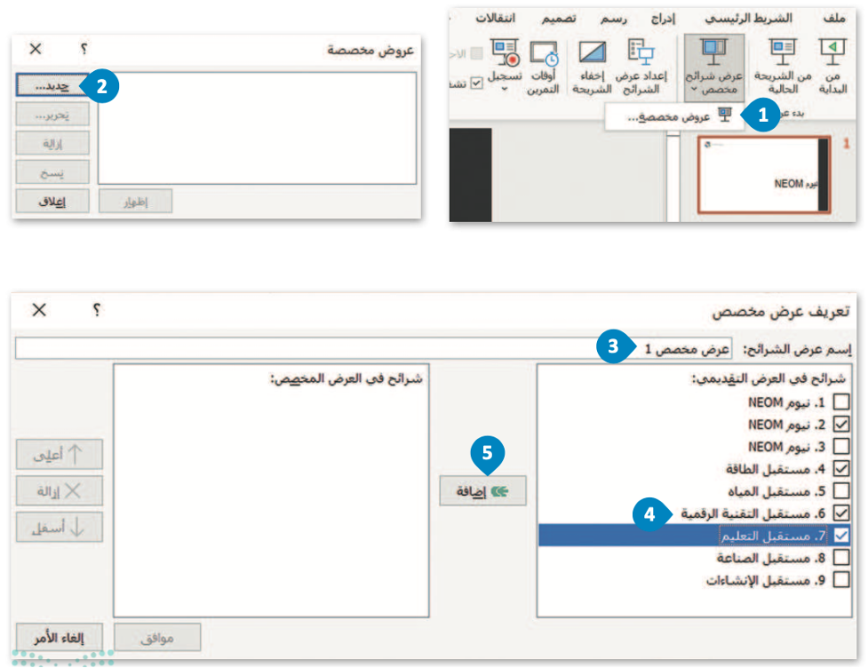 مهارات متقدمة في مايكروسوفت باوربوينت 