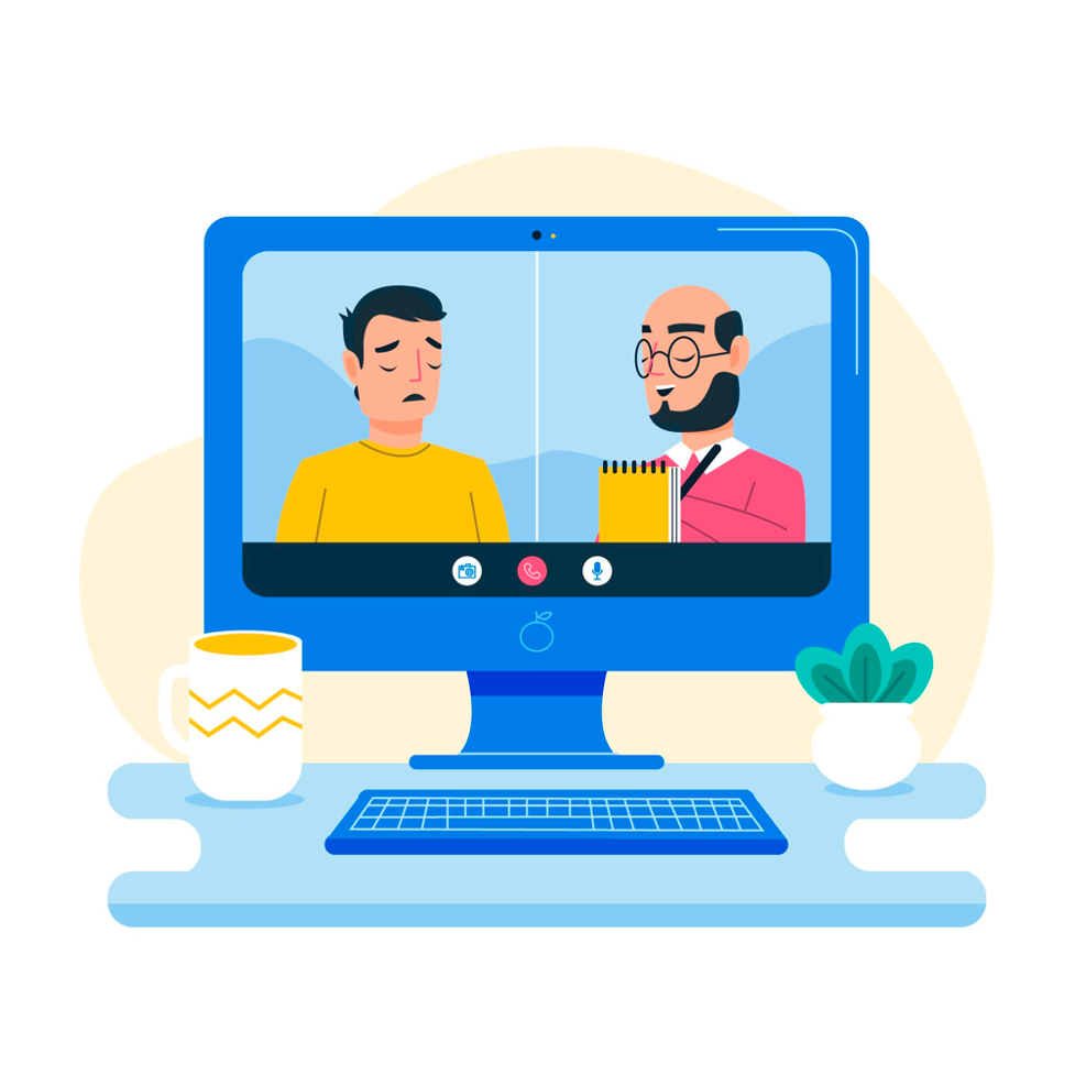 الاجتماعات عبر الإنترنت