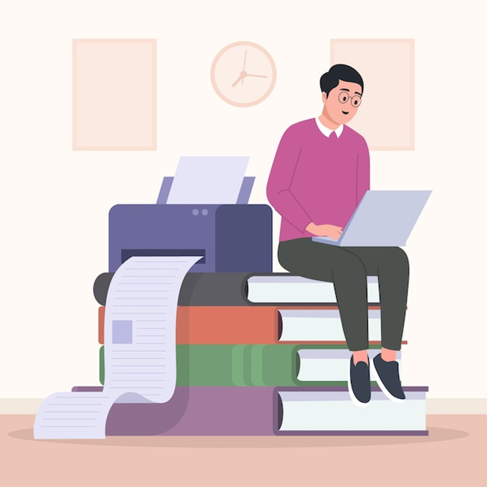 التدقيق والطباعة