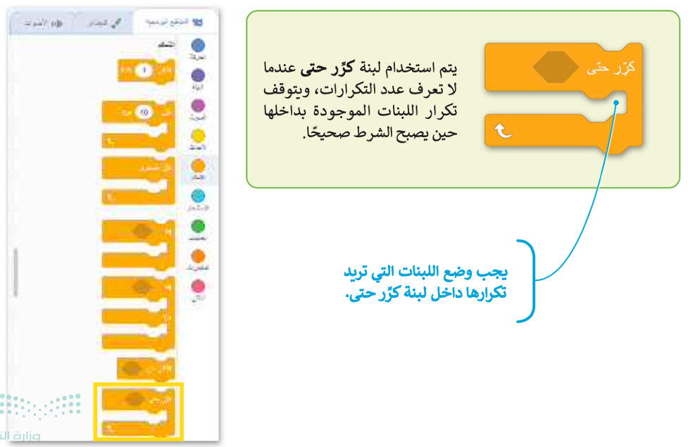 التكرار في سكراتش 