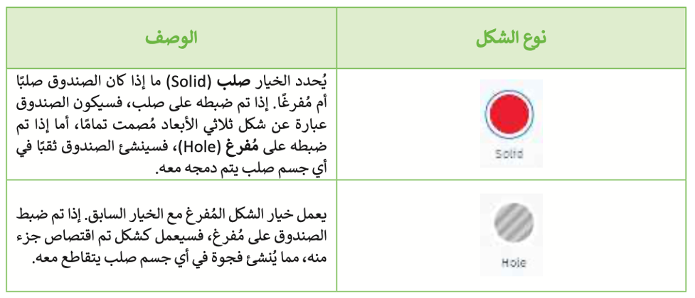 معالجة الأشكال ثلاثية الأبعاد 