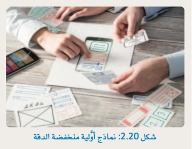 إنشاء نموذج أولي 