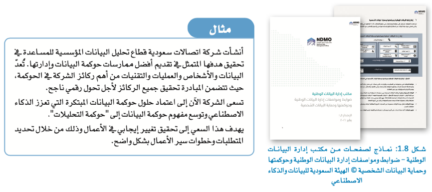 التعامل مع البيانات 