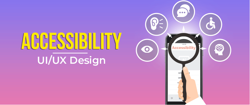 ميزات قابلية الوصول في التطبيق 